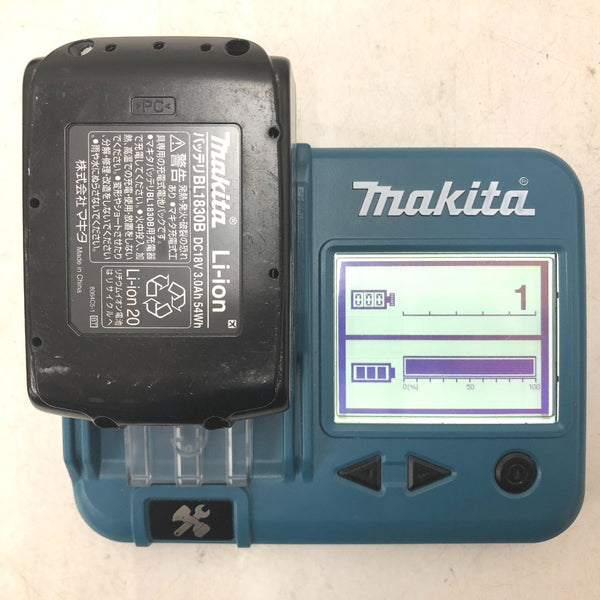 makita マキタ 18V 3.0Ah 充電式インパクトドライバ 黒 ケース・充電器・バッテリ2個セット TD149DRFXB 中古美品