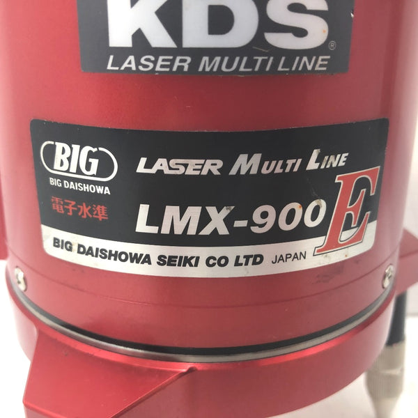 大昭和精器 レーザー墨出し器 赤色レーザー フルライン ケース・受光器付 LMX-900E 中古