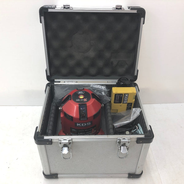 大昭和精器 レーザー墨出し器 赤色レーザー フルライン ケース・受光器付 LMX-900E 中古