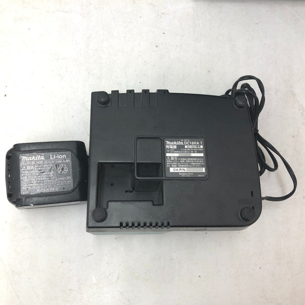 makita マキタ 14.4V 3.0Ah 充電式タッカ J線ステープル専用 ケース・充電器・バッテリ1個セット バッテリ消耗あり ST120D 中古