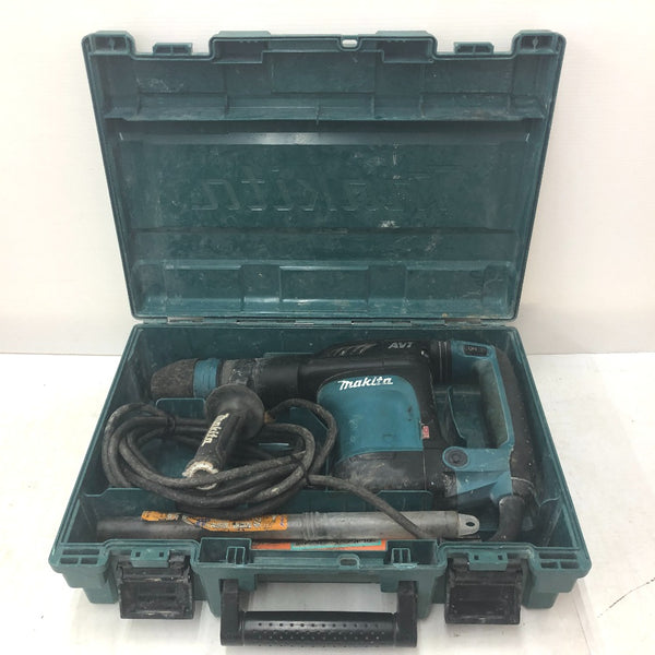 makita マキタ 100V SDSマックス 電動ハンマ ケース付 電源コード補修あとあり HM0871C 中古