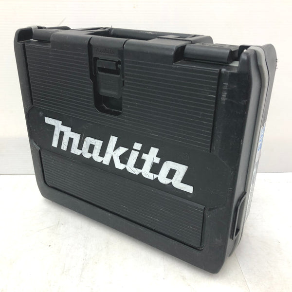 makita マキタ 18V 6.0Ah 充電式インパクトドライバ ブラック ケース・充電器・バッテリ2個セット TD171DRGXB 中古