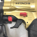 日立工機 HiKOKI ハイコーキ 65mm 高圧ロール釘打機 パワー切替機構付 メタリックゴールド ケース付 NV65HR 中古