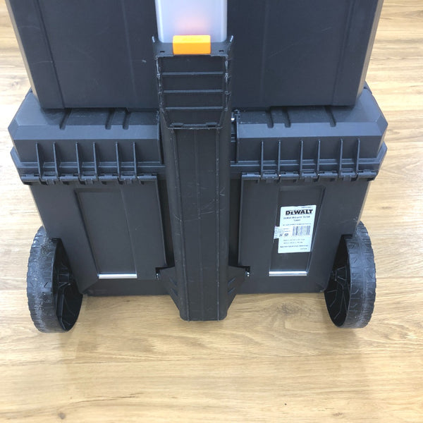 DeWALT デウォルト DEWALTxMcLaren TSTAKタワー ツールボックス キャリータイヤ付き 中段左側に穴あり DWST60452-1 中古美品