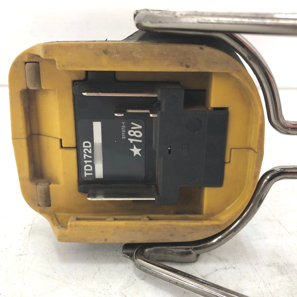 makita マキタ 18V対応 充電式インパクトドライバ フレッシュイエロー ソケットビット付 サビあり TD172D 中古