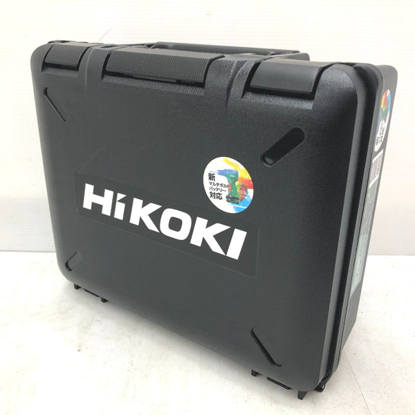 HiKOKI ハイコーキ 18V 5.0Ah コードレスインパクトドライバ ストロングブラック ケース・充電器・新型マルチボルトバッテリ1個セット WH18DC(XCBZ) 未使用品