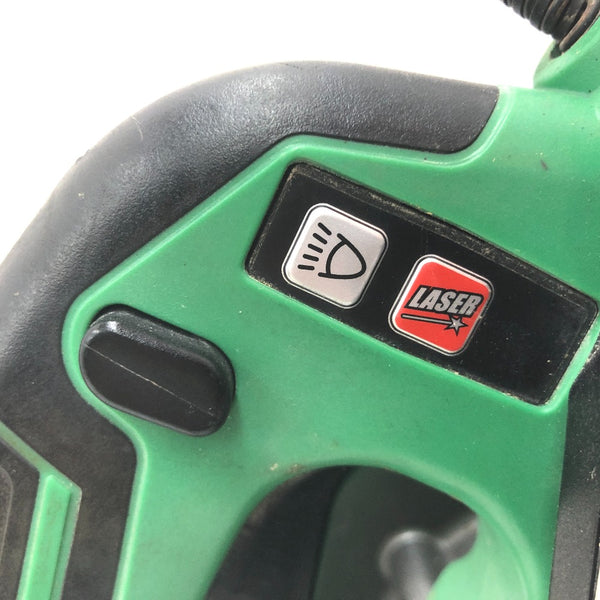 日立工機 HiKOKI ハイコーキ マルチボルト36V 165mm 卓上スライド丸のこ スライドマルノコ 本体のみ C3606DRA 中古