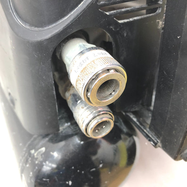 MAX マックス 高圧エアコンプレッサ 一般圧・高圧対応 11L ブラック AK-HL1270E2 中古