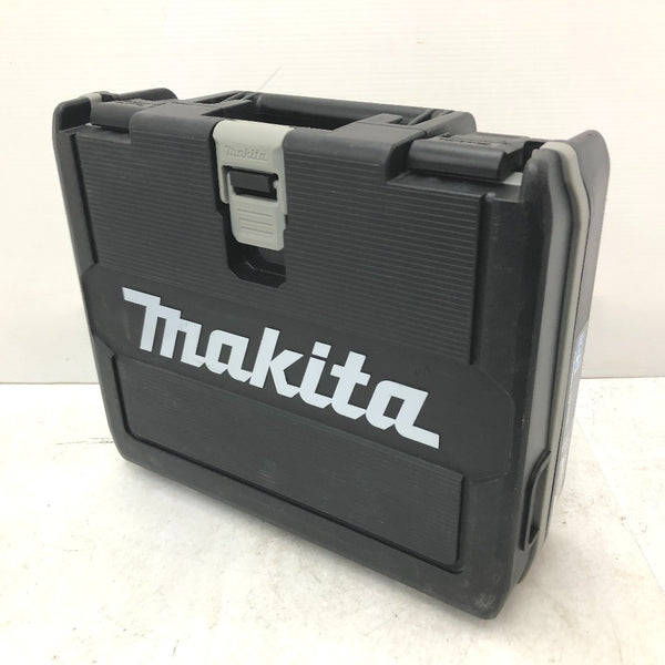 makita マキタ 14.4V 6.0Ah 充電式インパクトドライバ 黒 ケース・充電器・バッテリ2個セット TD162D 中古