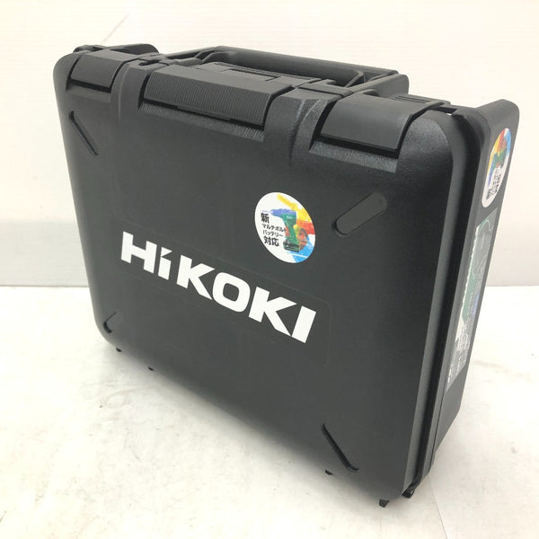 HiKOKI ハイコーキ マルチボルト36V コードレスインパクトドライバ ストロングブラック ケース・充電器・新型Bluetoothバッテリ2個セット WH36DC(2XPBSZ) 未使用品