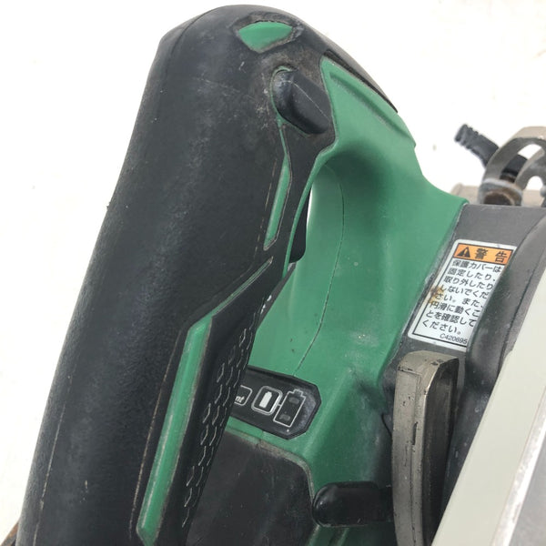 日立工機 HiKOKI ハイコーキ マルチボルト18V対応 コードレス集じん丸のこ マルノコ 本体のみ C18DYBL 中古