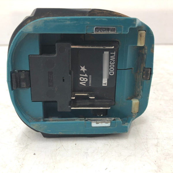 makita マキタ 18V対応 12.7mm 充電式インパクトレンチ 本体のみ フック欠品 TW300D 中古