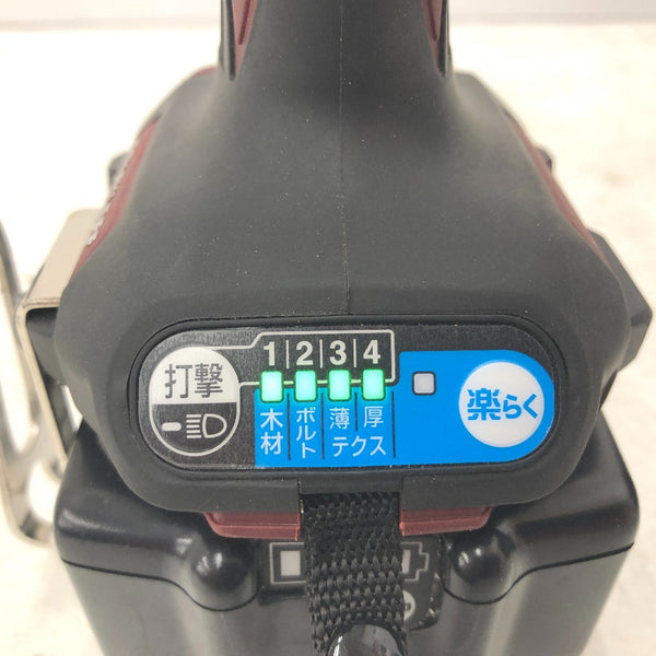 makita マキタ 18V 6.0Ah 充電式インパクトドライバ オーセンティックレッド ケース・充電器・バッテリ2個セット TD173DGXAR 中古美品