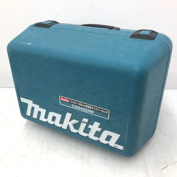 makita マキタ 14.4V 3.0Ah専用 125mm 充電式チップソーカッタ ケース・充電器セット CS540D 中古