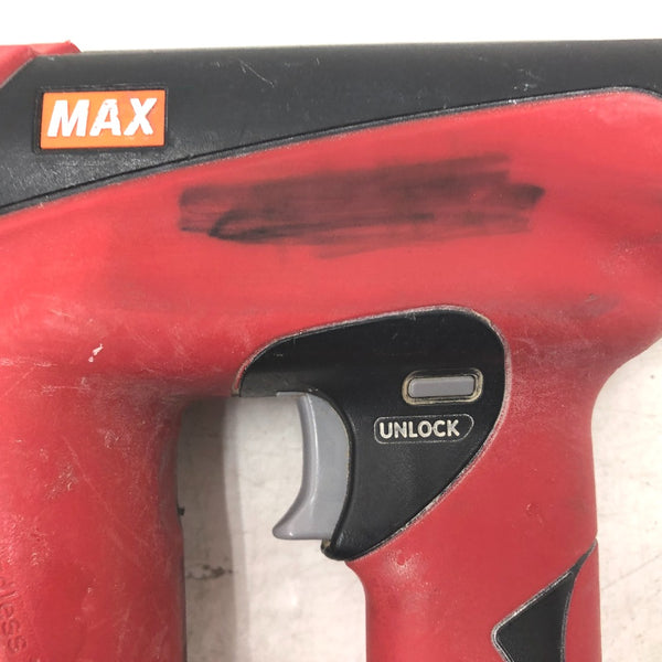 MAX マックス 14.4V対応 35mm 充電式ピンネイラ ピン釘打機 本体のみ TJ-35P2 中古