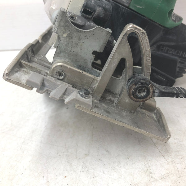 日立工機 HiKOKI ハイコーキ マルチボルト18V対応 コードレス集じん丸のこ マルノコ 本体のみ C18DYBL 中古