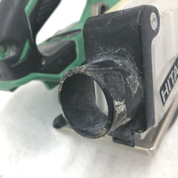 日立工機 HiKOKI ハイコーキ マルチボルト18V対応 コードレス集じん丸のこ マルノコ 本体のみ C18DYBL 中古