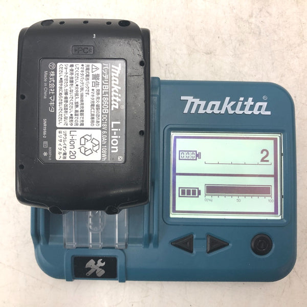 makita マキタ 18V 6.0Ah 充電式インパクトドライバ オーセンティックレッド ケース・充電器・バッテリ2個セット TD173DGXAR 中古美品