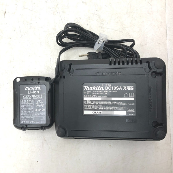 makita マキタ 10.8V 1.5Ah 充電式マルチツール ケース・充電器・バッテリ1個セット TM30DSH 中古美品