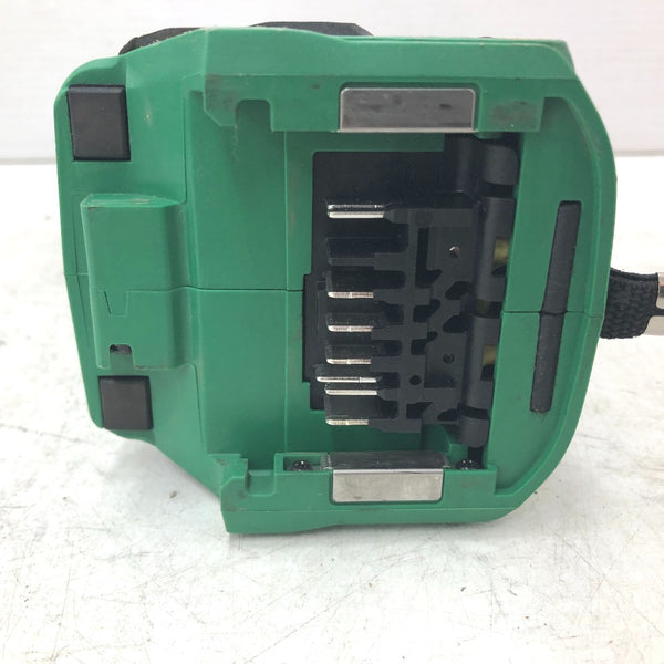 HiKOKI ハイコーキ マルチボルト36V対応 12.7mm コードレスインパクトレンチ 最大トルク350N・m アグレッシブグリーン 本体のみ フック欠品 WR36DH 中古