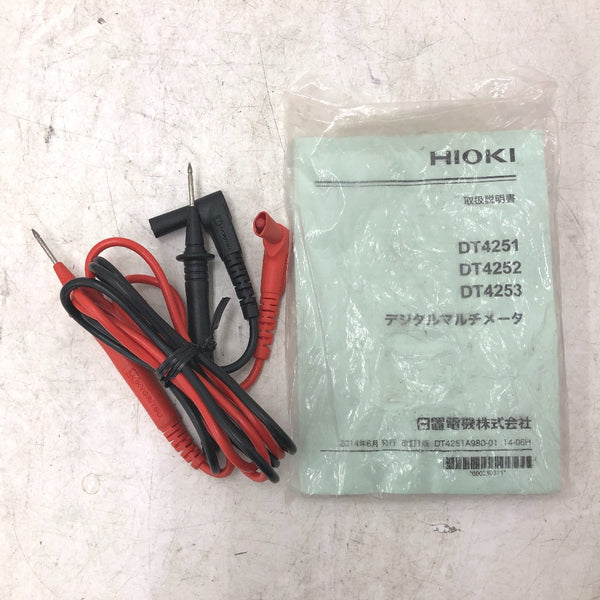 HIOKI 日置電機 デジタルマルチメータ 外箱付 DT4252 中古美品