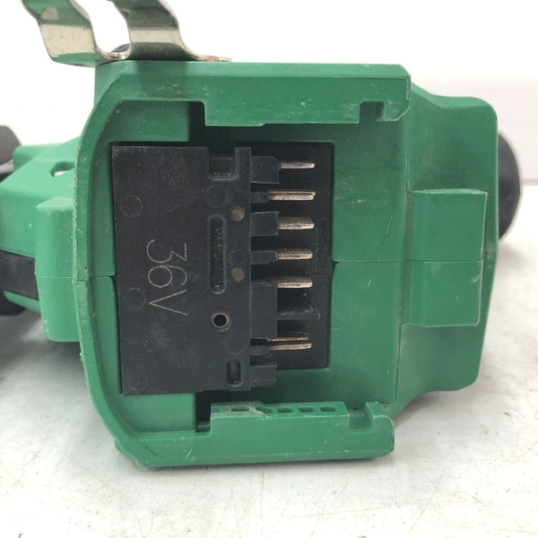 HiKOKI ハイコーキ マルチボルト36V対応 4×25mm コードレスフロア用タッカ 本体のみ N3604DJ 中古