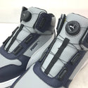 PUMA プーマ プロテクティブスニーカー 安全靴 フロントコート グレー ディスク ミッド 26.5cm 3E相当 No.63.221.0 未着用品