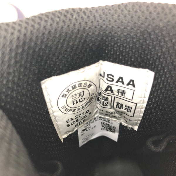 PUMA プーマ プロテクティブスニーカー 安全靴 フロントコート グレー ディスク ミッド 26.5cm 3E相当 No.63.221.0 未着用品