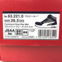 PUMA プーマ プロテクティブスニーカー 安全靴 フロントコート グレー ディスク ミッド 26.5cm 3E相当 No.63.221.0 未着用品