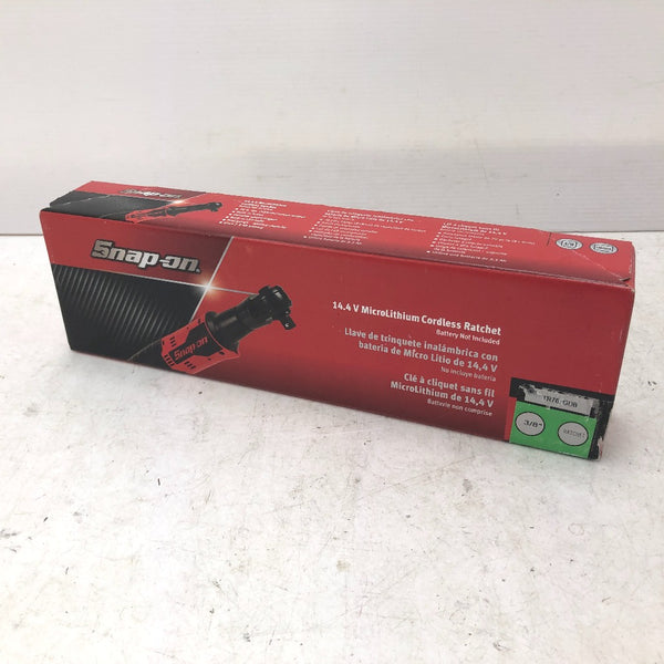 SnapOn スナップオン 14.4V対応 3/8'' コードレスラチェット 動作未確認 CTR762 中古