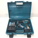 makita マキタ 10.8V 1.5Ah 充電式ドリルドライバ 青 ケース・充電器・バッテリ2個セット DF033D 中古