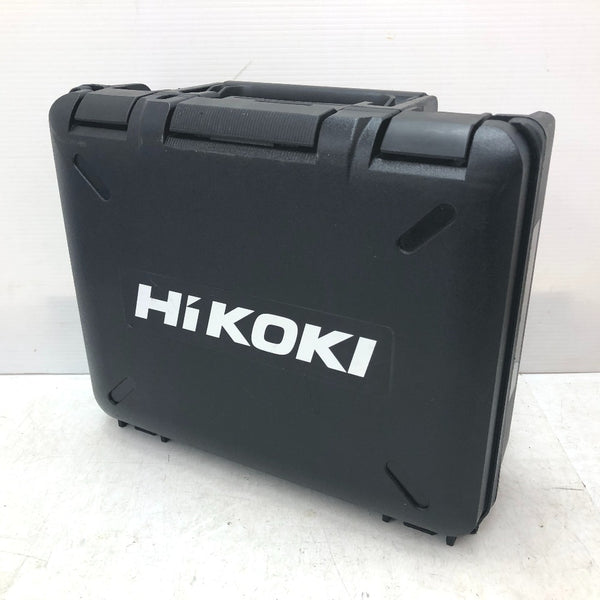 HiKOKI ハイコーキ マルチボルト36V コードレスインパクトドライバ ストロングブラック ケース・充電器・バッテリ2個セット WH36DC 中古