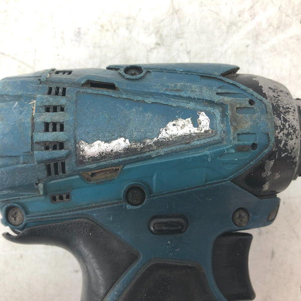 makita マキタ 14.4V 3.0Ah 充電式インパクトドライバ 青 ケース・充電器・バッテリ2個セット 型番不明 中古