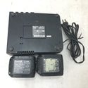 makita マキタ 14.4V 3.0Ah 充電式インパクトドライバ 青 ケース・充電器・バッテリ2個セット 型番不明 中古