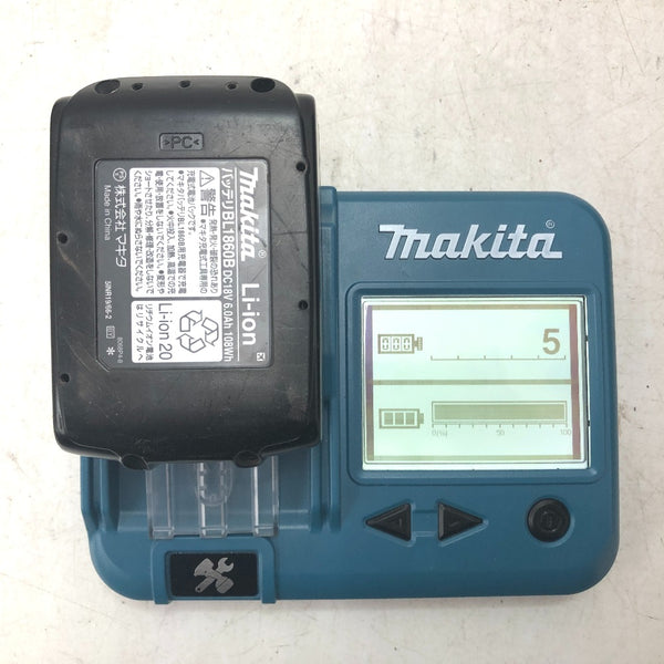 makita マキタ 18V 6.0Ah 充電式インパクトドライバ オーセンティックレッド ケース・充電器・バッテリ2個セット TD173DGXAR 中古美品