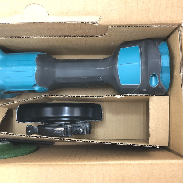 makita マキタ 18V対応 100mm 充電式ディスクグラインダ スライドスイッチタイプ 本体のみ GA404DZN 中古美品