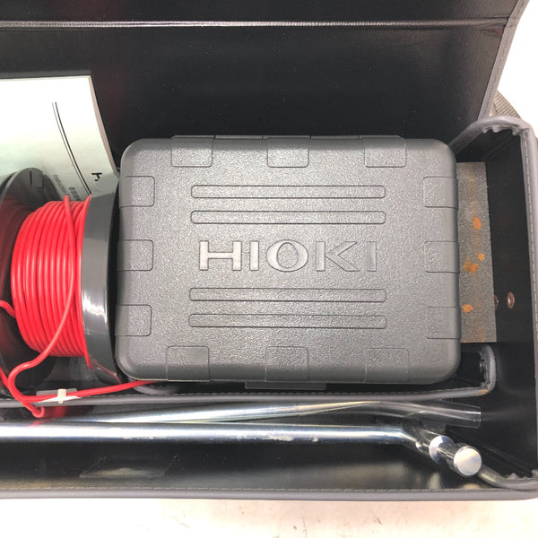 HIOKI 日置電機 アナログアースハイテスタ ケース・測定コードセット 3151 中古