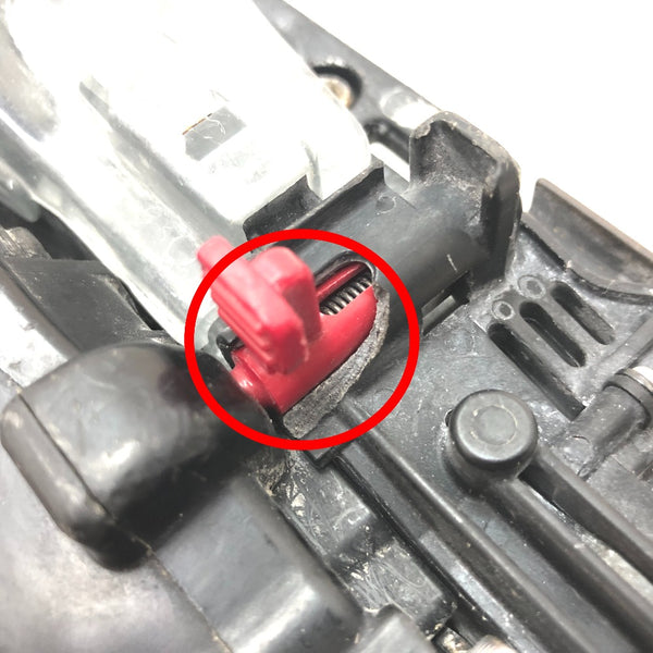 MAX マックス 41mm 高圧接続ターボドライバ ねじ打機 ドアラッチ周り破損あり HV-R41G2 中古