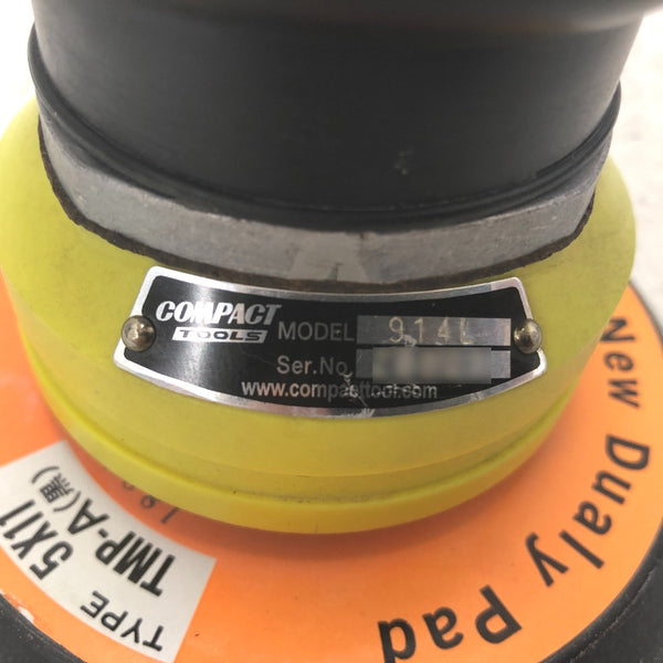 COMPACT TOOL コンパクトツール 123mm ダブルアクションサンダー 914L 中古