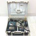 makita マキタ 14.4V 3.0Ah 充電式インパクトドライバ 白 ケース・充電器・バッテリ2個セット ライト不点灯・やや軸ブレあり 型番不明 中古