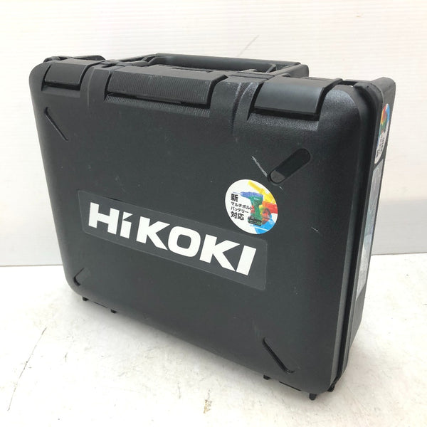 HiKOKI ハイコーキ マルチボルト36V コードレスインパクトドライバ フレアレッド ケース・充電器・新型バッテリ2個セット WH36DC 中古