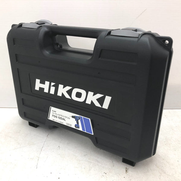 HiKOKI ハイコーキ 10.8V対応 コードレスドライバドリル ケース・充電器・バッテリ2個セット FDS18DAL 中古美品