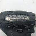 makita マキタ 18V対応 充電式インパクトドライバ 黒 本体のみ TD172D 中古