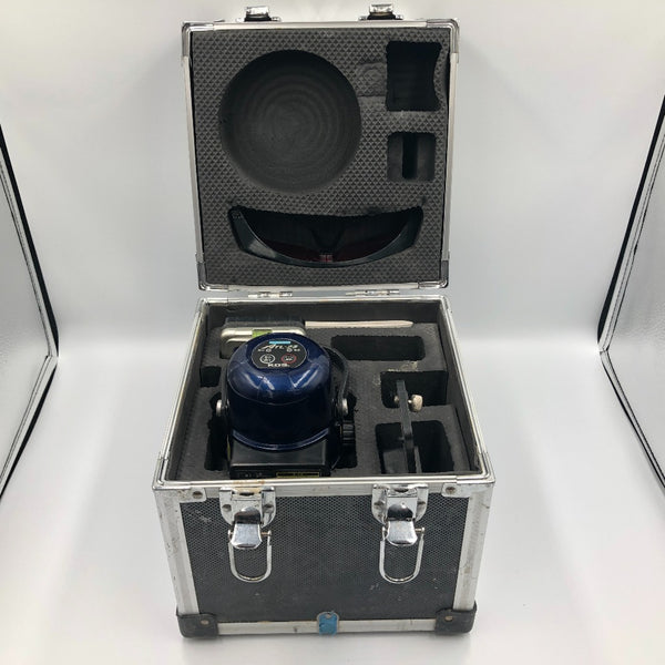 ムラテックKDS レーザー墨出器 オートラインレーザー 屋外・屋内兼用 赤色レーザー 水平・たち・地墨 ケース・受光器付 ATL-23 中古