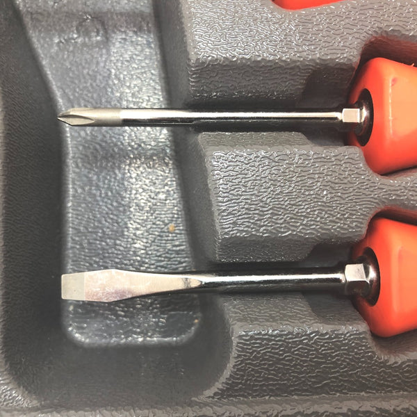 SnapOn スナップオン ソフトグリップ コンビネーションドライバーセット 8本セット SGDX80BO 中古美品