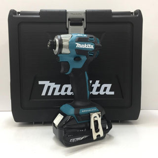 makita マキタ 18V 6.0Ah 充電式インパクトドライバ 青 ケース・充電器・バッテリ2個セット TD173DRGX 未使用品