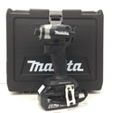 makita マキタ 18V 6.0Ah 充電式インパクトドライバ 黒 ケース・充電器・バッテリ2個セット TD173DRGXB 未使用品