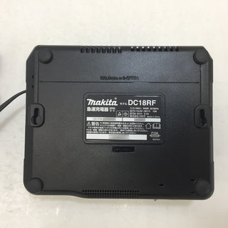 makita マキタ 14.4/18V Li-ionバッテリ対応 急速充電器 本体のみ 外箱・説明書なし DC18RF JPADC18RF 未使用品