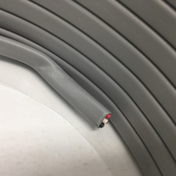 富士電線工業 VVFケーブル 600Vビニル絶縁ビニルシースケーブル平形 VA 3×2.0mm 3心 3芯 3C LFV-R 灰 条長100m 赤白黒 未開封品