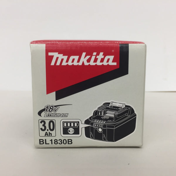 makita マキタ 18V 3.0Ah Li-ionバッテリ 残量表示付 化粧箱入 BL1830B A-60442 未使用品